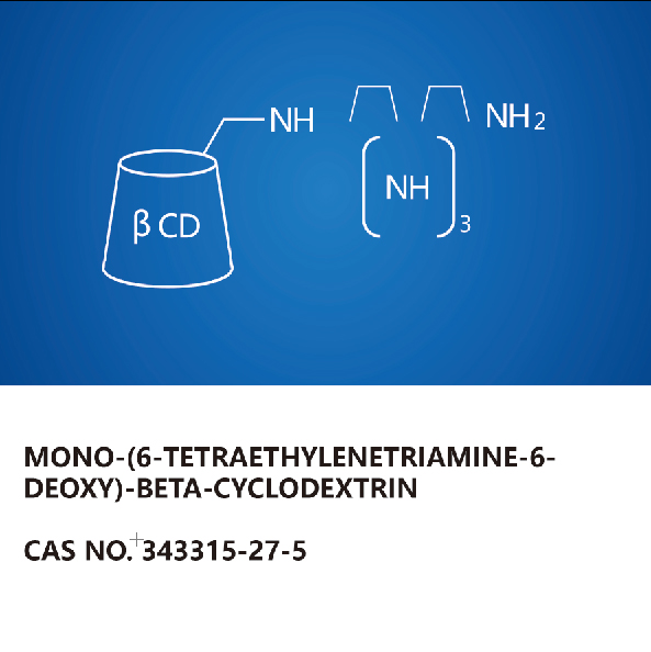 CAS 343315-27-5 Mono- (6- (Tetraethylenpentamin) -6-Desoxy) -β-Cyclodextrin