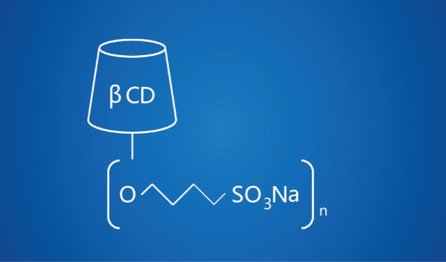 CAS 182410-00-0 Sulfobutyl β-Cyclodextrin Natrium